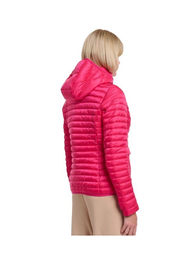 Rino en Pelle Light padded fitted jacket 10996 pink punch