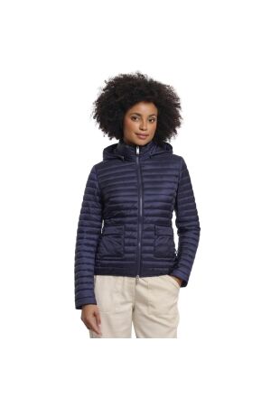 Rino en Pelle Light padded fitted jacket 10175 dark navy