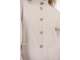 Rino en Pelle Cape coat 11067 stone snow