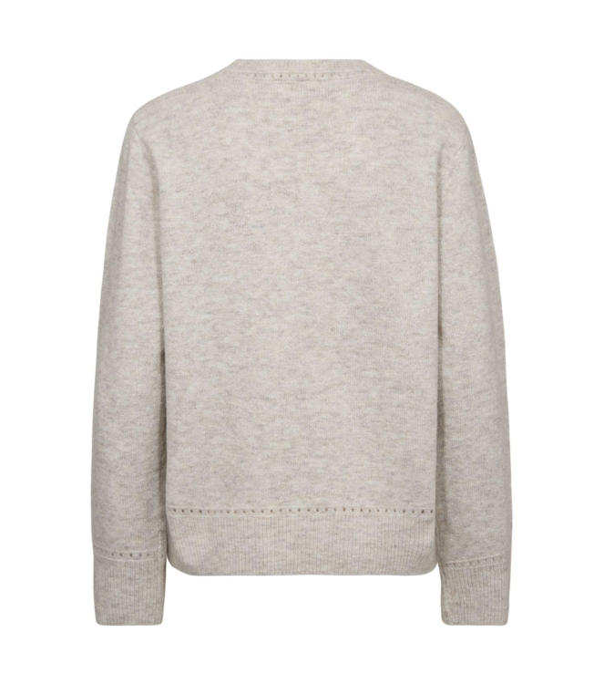 Freequent Hole details end metallic Moonbeam w.silver