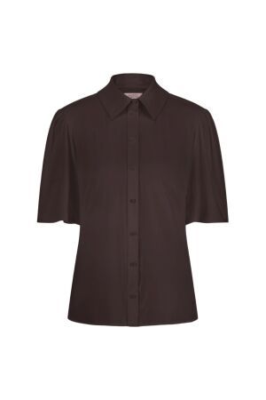 Studio Anneloes Poppy butterfly blouse 8700 espresso