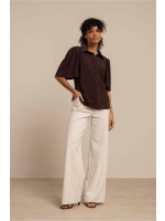 Studio Anneloes Poppy butterfly blouse 8700 espresso
