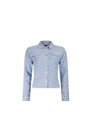 Sarto Fashion Jacket r1511 sky-white bouclé melange