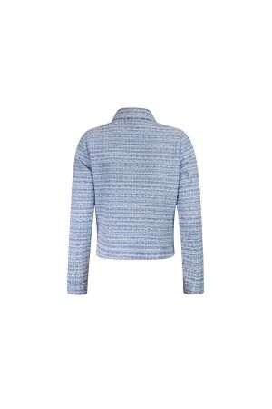 Sarto Fashion Jacket r1511 sky-white bouclé melange