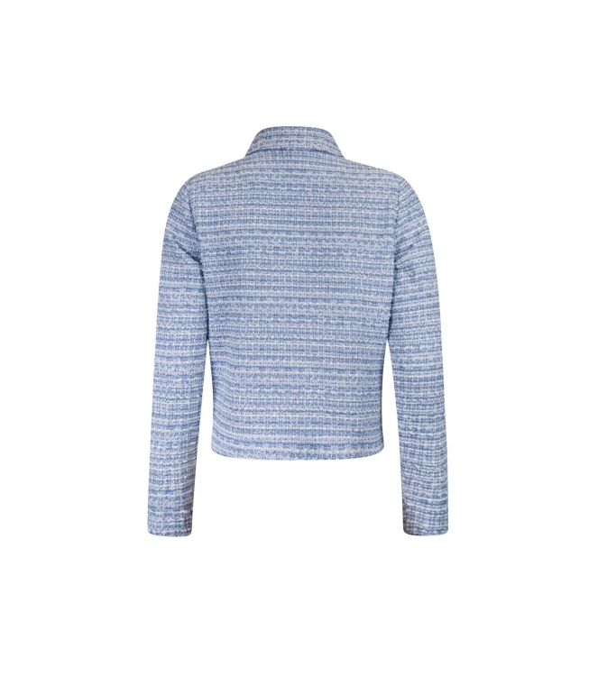 Sarto Fashion Jacket r1511 sky-white bouclé melange