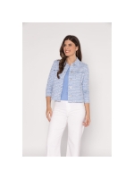 Sarto Fashion Jacket r1511 sky-white bouclé melange