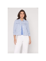 Sarto Fashion Jacket r1511 sky-white bouclé melange