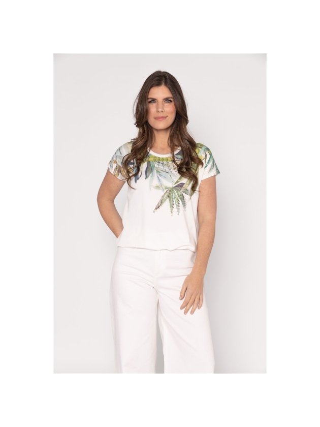 Sarto Fashion T-shirt o-neck r1861 backyard beauty artwork