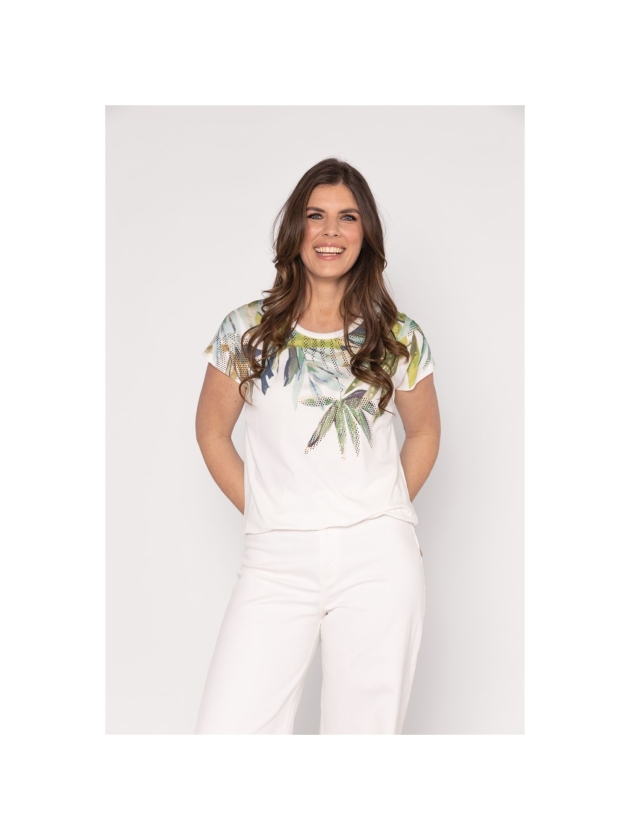 Sarto Fashion T-shirt o-neck r1861 backyard beauty artwork