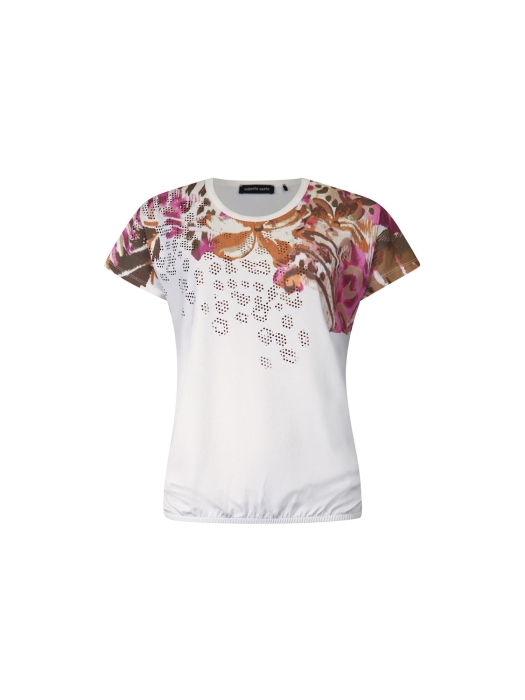 Sarto Fashion T-shirt o-neck r1862 scarlet safari artwork