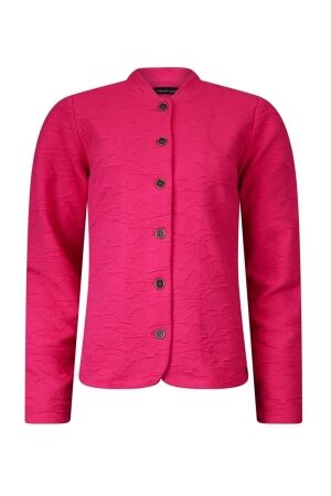 Sarto Fashion Jacket stand-up collar r935 hot pink