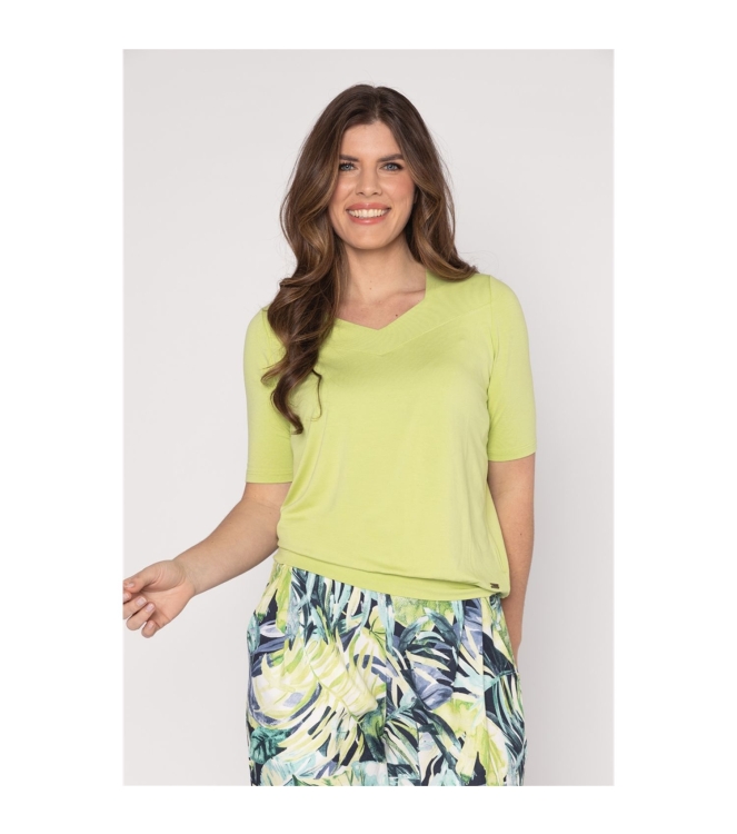 Sarto Fashion Blouson square neck r625 spring green