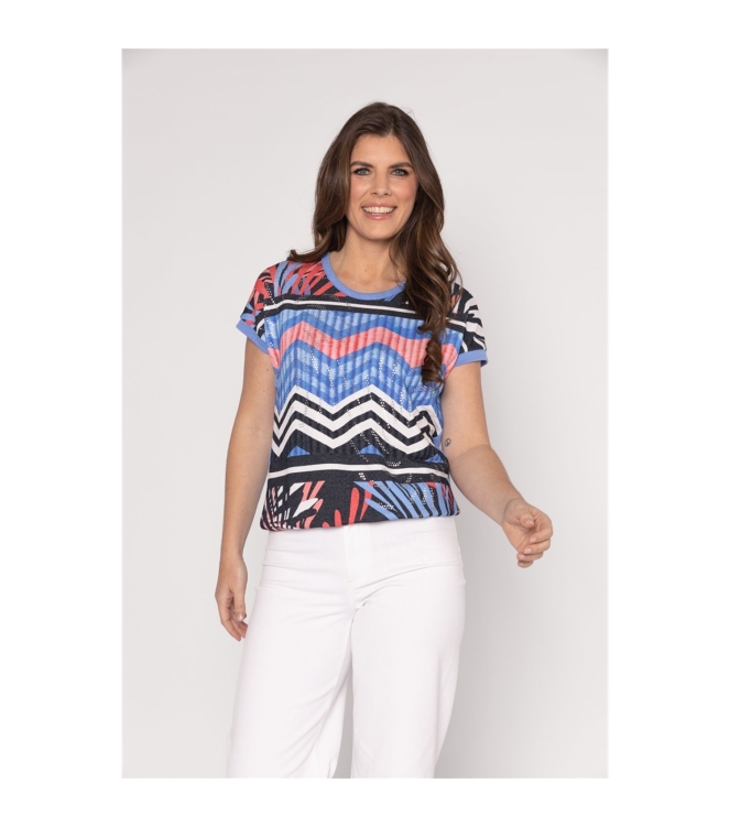 Sarto Fashion Blouson o-neck r1152 front artwork sunset sky