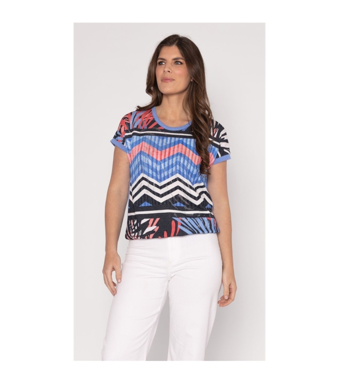 Sarto Fashion Blouson o-neck r1152 front artwork sunset sky