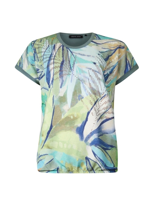 Sarto Fashion Blouson o-neck r1151 front artwork backyard beauty