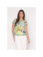 Sarto Fashion Blouson o-neck r1151 front artwork backyard beauty