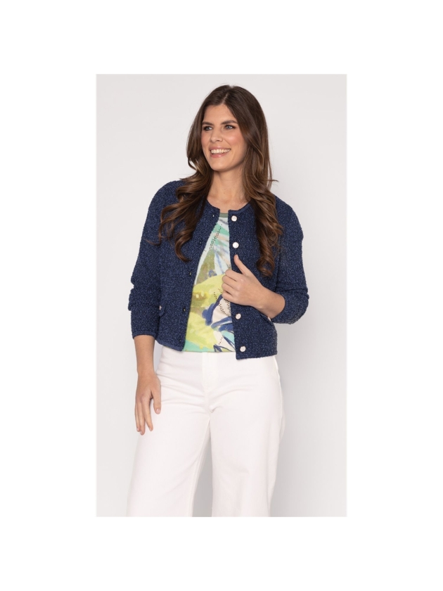 Sarto Fashion Blouson o-neck r1151 front artwork backyard beauty