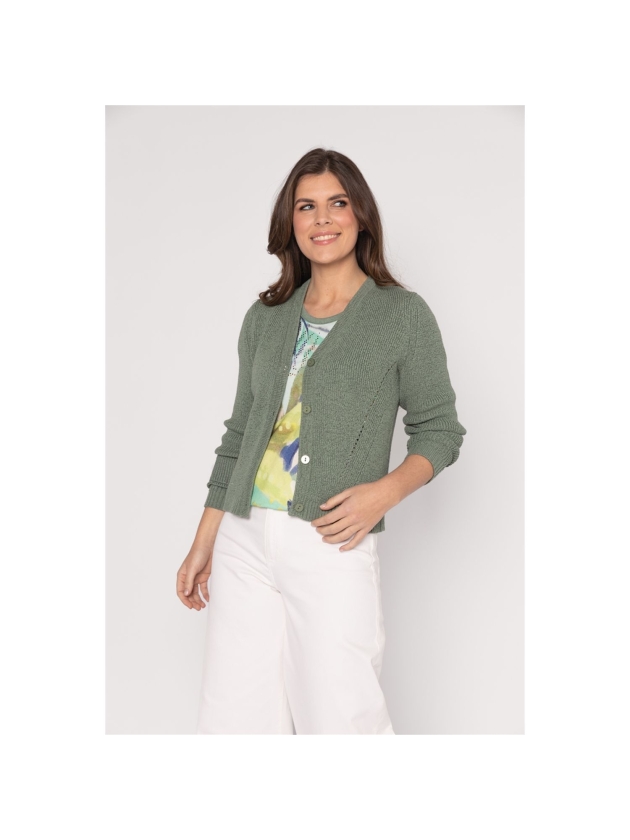 Sarto Fashion Blouson o-neck r1151 front artwork backyard beauty