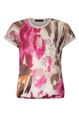 Sarto Fashion Blouson o-neck r1150 front artwork scarlet safari