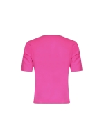 Sarto Fashion T-shirt v-neck r935 hot pink
