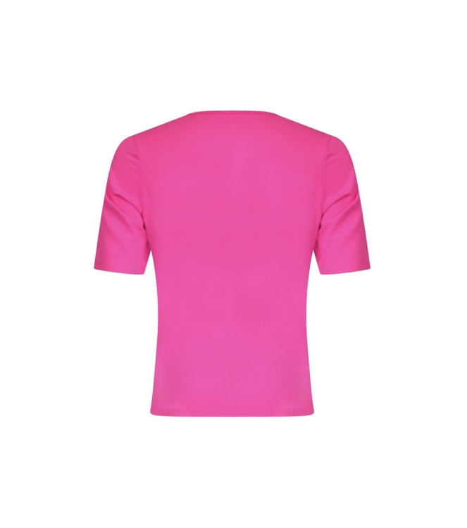Sarto Fashion T-shirt v-neck r935 hot pink