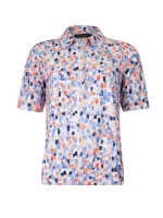 Sarto Fashion Blouson polo r1720 l.coral-sky-ocean painted dot