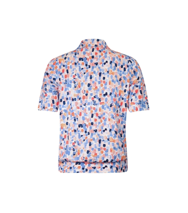 Sarto Fashion Blouson polo r1720 l.coral-sky-ocean painted dot