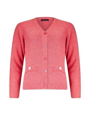 Sarto Fashion Cardigan v-neck r920 light coral