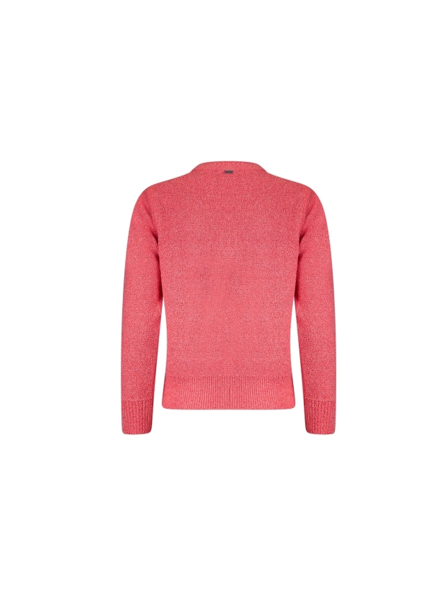 Sarto Fashion Cardigan v-neck r920 light coral