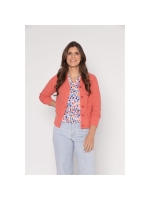 Sarto Fashion Cardigan v-neck r920 light coral