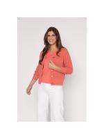 Sarto Fashion Cardigan v-neck r920 light coral