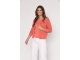 Sarto Fashion Cardigan v-neck r920 light coral