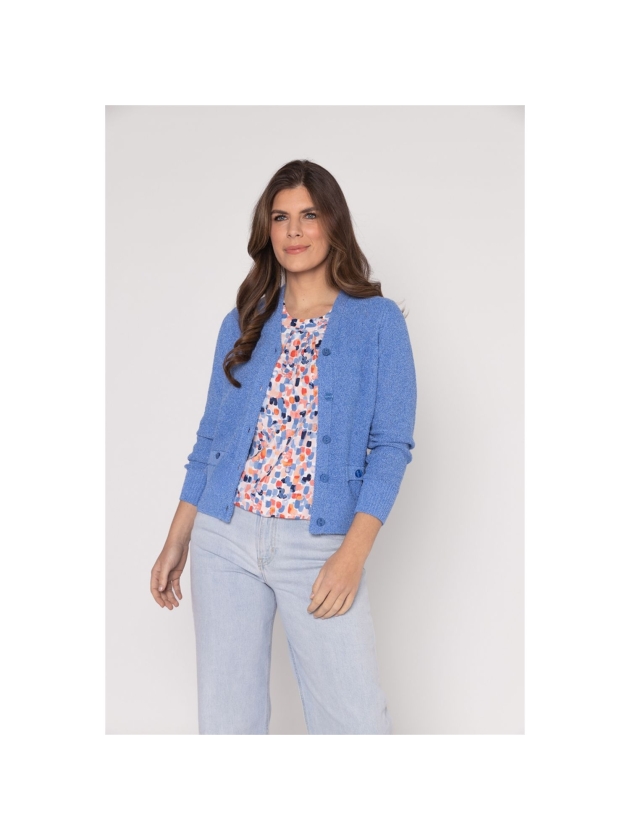 Sarto Fashion Cardigan v-neck r730 ocean
