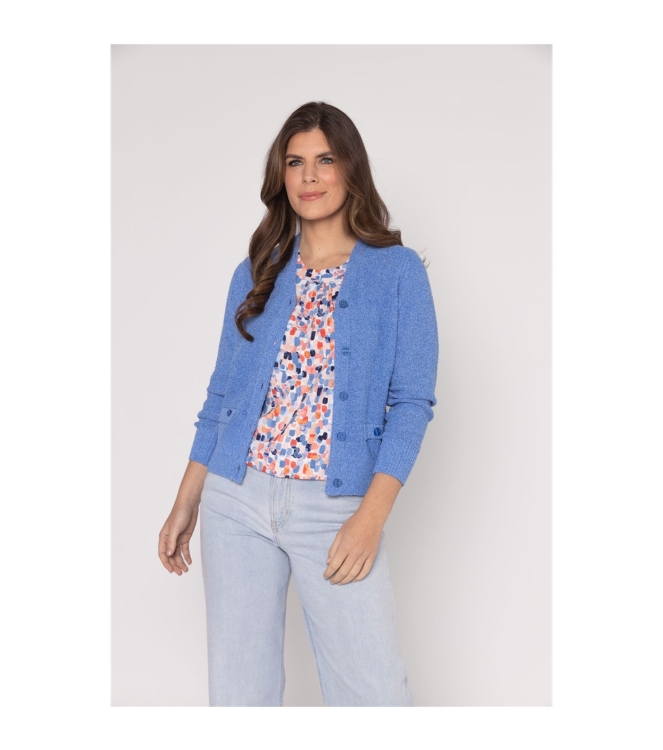 Sarto Fashion Cardigan v-neck r730 ocean