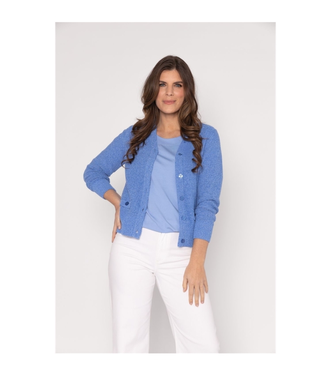 Sarto Fashion Cardigan v-neck r730 ocean