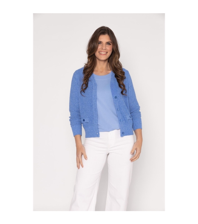 Sarto Fashion Cardigan v-neck r730 ocean