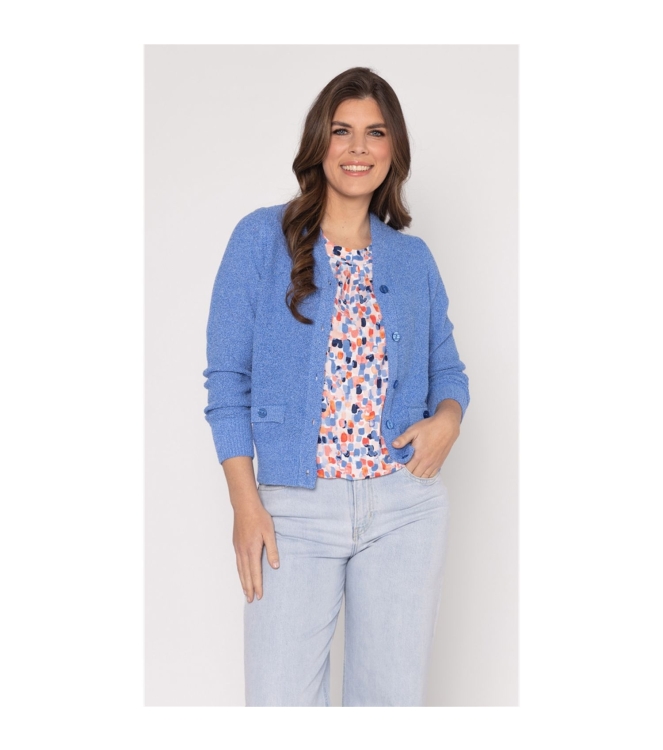 Sarto Fashion Cardigan v-neck r730 ocean