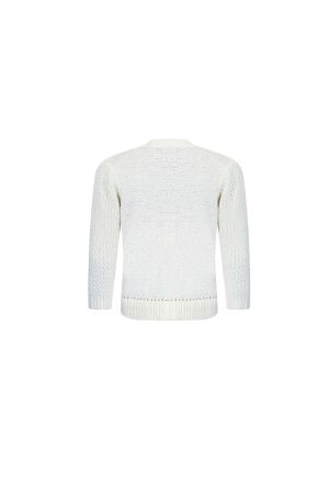 Sarto Fashion Cardigan v-neck r017 offwhite