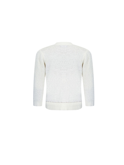 Sarto Fashion Cardigan v-neck r017 offwhite