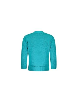 Sarto Fashion Cardigan v-neck r683 aqua green