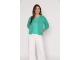 Sarto Fashion Cardigan v-neck r683 aqua green