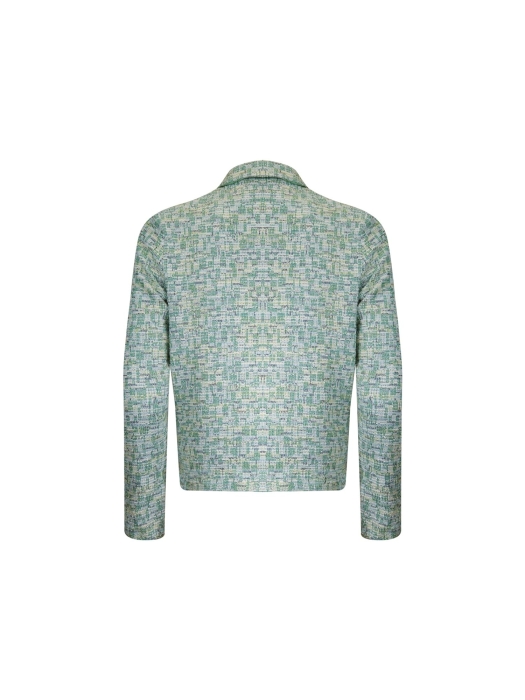 Sarto Fashion Jacket r1512 olive-spring green+ jacquard