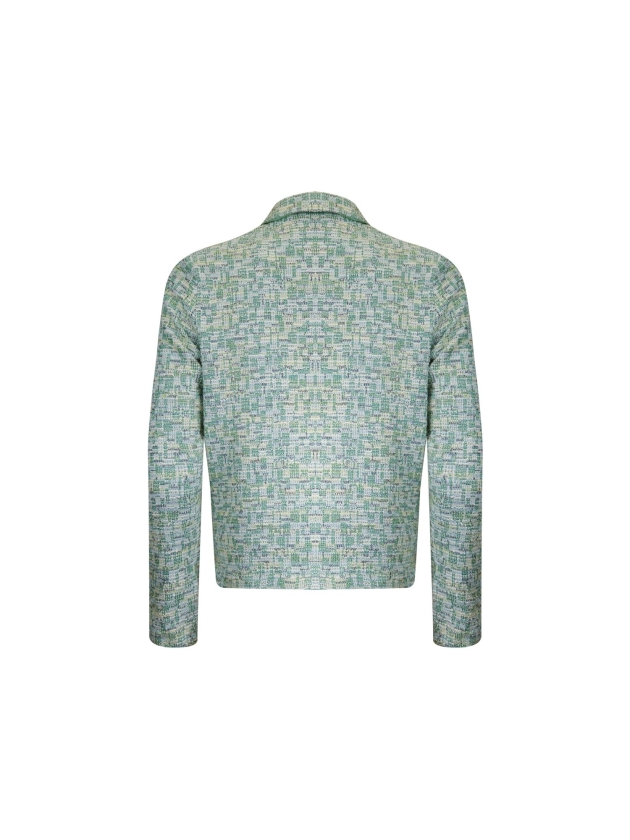 Sarto Fashion Jacket r1512 olive-spring green+ jacquard