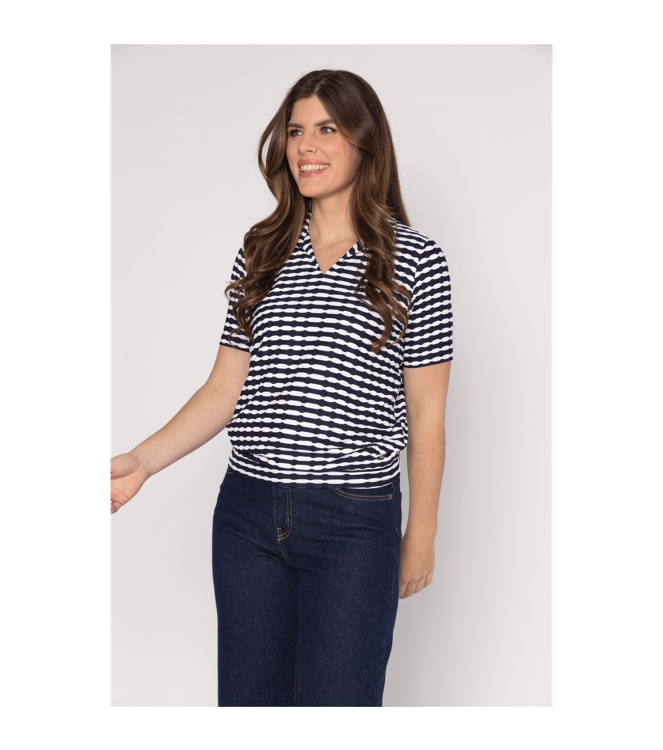 Sarto Fashion Blouson polo r1560 navy-white