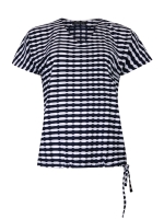 Sarto Fashion Blouson v-neck r1560 navy-white