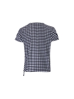 Sarto Fashion Blouson v-neck r1560 navy-white