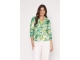 Sarto Fashion Blazer jacket r1660 a green-s green aquarel print