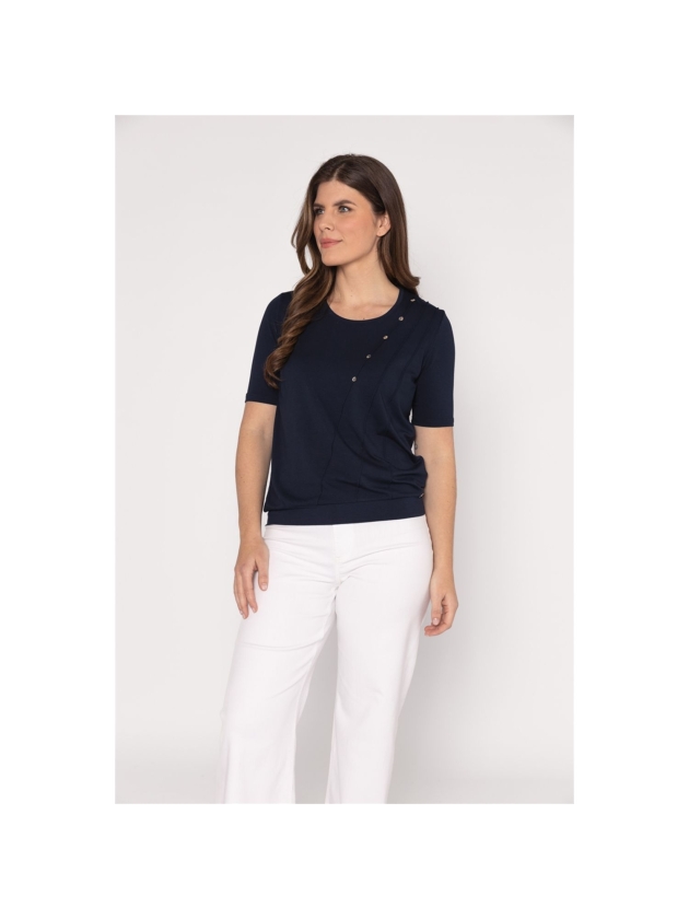 Sarto Fashion Blouson o-neck r799 navy