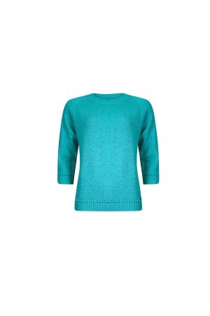 Sarto Fashion Pullover o-neck r683 aqua green