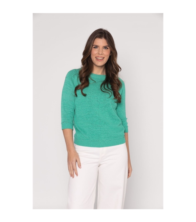 Sarto Fashion Pullover o-neck r683 aqua green